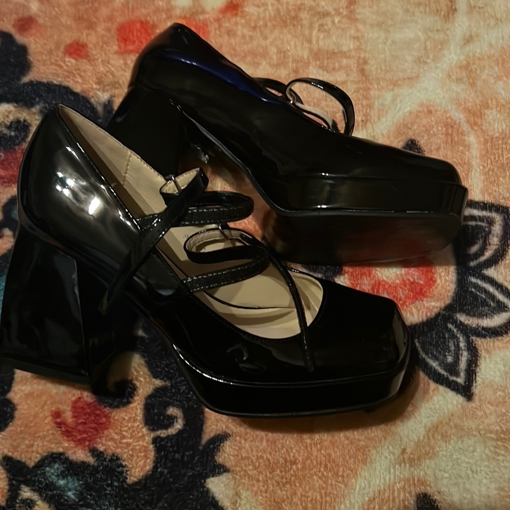 Platform Mary Janes festival/concert/goth/retro